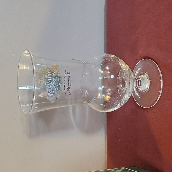 Cafe Downtown Disney Anaheim Collectable Hurricane Souvenir Glass Cup - Picture 4 of 5